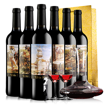 西班牙进口红酒 宜兰树 莱瑟斯庄园黑标干红葡萄酒750ml*...