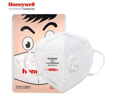 霍尼韦尔（Honeywell）H950V-FUN 肆版 京东专享口罩 KN95级耳带折叠式呼吸阀口罩 单只装