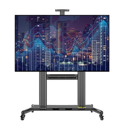 移动支架推车65 75 86英寸商显触摸屏一体机视频会议白板展示架落地支架 大屏旗舰版AF100