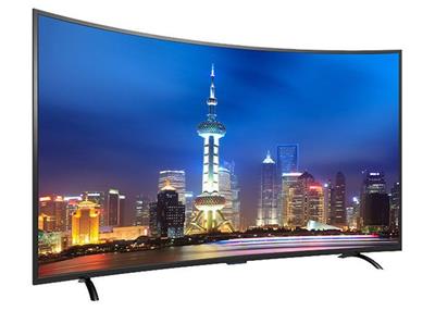 跨境供应LED曲面4K液晶电视机高清网络WIFI智能电视