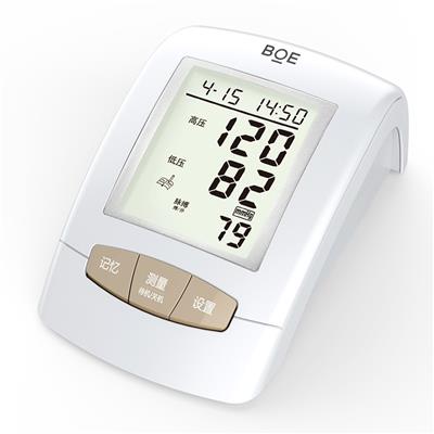 京东方（BOE）臂式电子血压计 家用电子血压测量仪表 蓝牙传输语音播报大屏显示 A666B