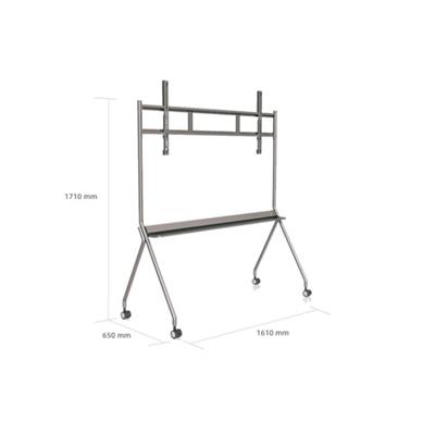 乐塔高配系列 LU系列 商显/会议平板移动支架 人字移动支架