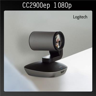 罗技(Logitech) 商务高清视频会议摄像头 CC2900ep 1080P USB免驱 10倍超广角无损变焦 电脑网络直播设备