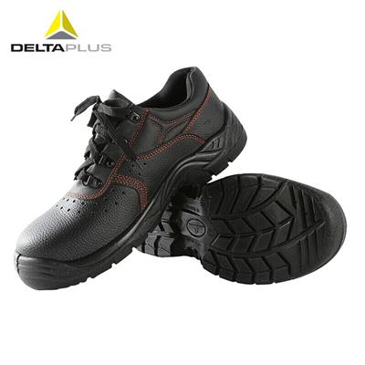 代尔塔（DELTAPLUS）301509 劳保鞋防砸透气安全鞋防静电施工防护鞋 黑 45码（1双）
