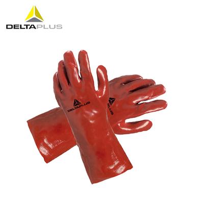 代尔塔 /DELTAPLUS 201735 硫化耐酸碱手套抗化学品溶剂手套植棉劳保手套 10码 1副