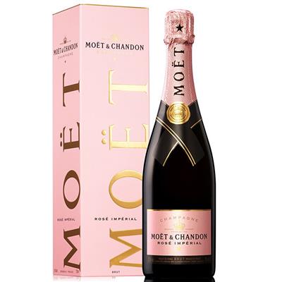 酩悦（Moet & Chandon） 法国进口葡萄酒 香槟 750ml 粉红