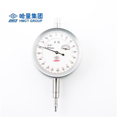 哈量千分表 机械千分表 带钻千分表 机械千分表0.001 0-1mm 防震型0-1mm