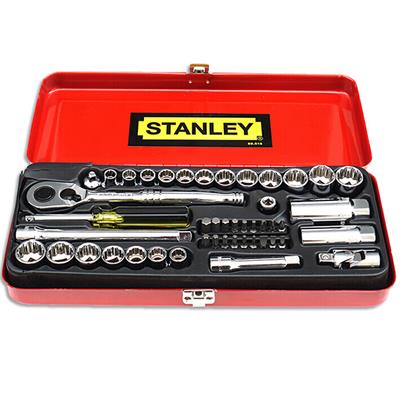 史丹利 (STANLEY)  46件套6.3MM,10MM系列公英制组套 89-516-22