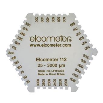 Elcometer 112AL,112 ,3236 六角湿膜梳