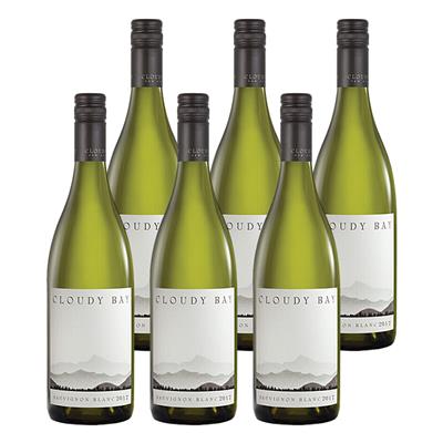 全球直采 云雾之湾长相思干白葡萄酒 Cloudy Bay 新西兰原瓶进口葡萄酒 年份随机发货 750ml*6瓶