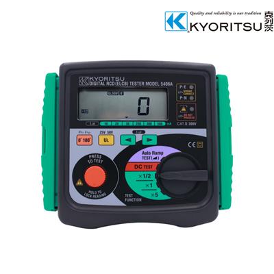 克列茨 kyoritsu KEW5406A单相漏电开关测试仪 相角开关和快速测量读数是否一致 跳脱时间显示